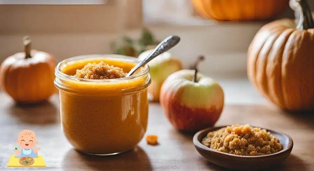 Pumpkin Porridge with Quinoa and Apple