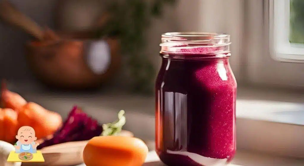 Beet Porridge with Potatoes and Carrots