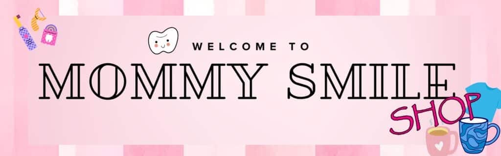banner da lojinha mommy smile shop
