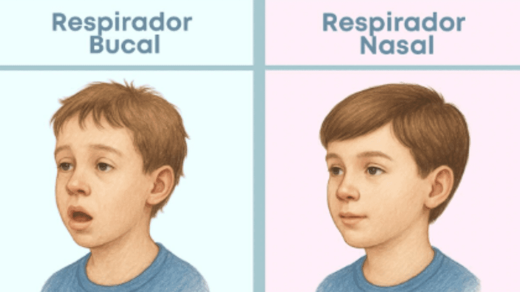 respirador bucal x respirador nasal