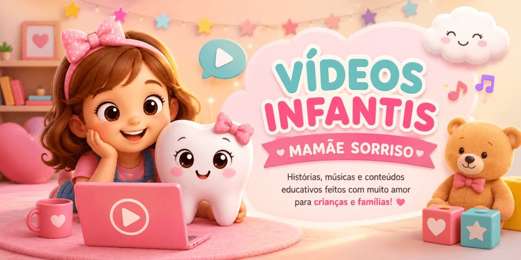 vídeos infantis mamãe sorriso